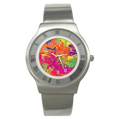 Colors Stainless Steel Watch