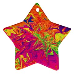 Colors Star Ornament (Two Sides)