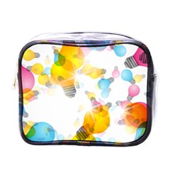 Lamp Color Rainbow Light Mini Toiletries Bags by Mariart