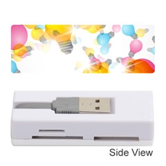 Lamp Color Rainbow Light Memory Card Reader (stick) 