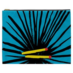 Match Cover Matches Cosmetic Bag (xxxl)  by Mariart