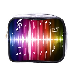 Music Data Science Line Mini Toiletries Bags by Mariart