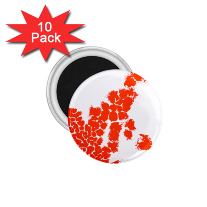 Red Spot Paint 1.75  Magnets (10 pack) 