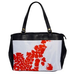 Red Spot Paint Office Handbags by Mariart