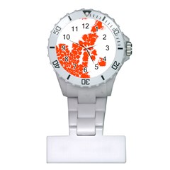 Red Spot Paint Plastic Nurses Watch