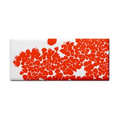 Red Spot Paint White Polka Cosmetic Storage Cases