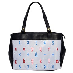 Source Serif Number Office Handbags by Mariart