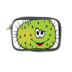 Thorn Face Mask Animals Monster Green Polka Coin Purse by Mariart