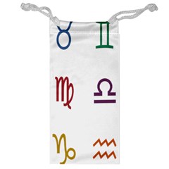 Twelve Signs Zodiac Color Star Jewelry Bag by Mariart