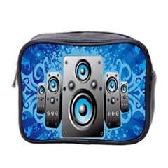 Sound System Music Disco Party Mini Toiletries Bag 2-side by Mariart