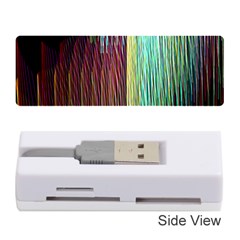 Screen Shot Line Vertical Rainbow Memory Card Reader (stick)  by Mariart