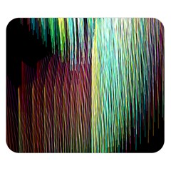 Screen Shot Line Vertical Rainbow Double Sided Flano Blanket (small) 