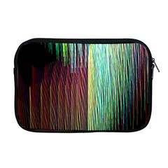 Screen Shot Line Vertical Rainbow Apple Macbook Pro 17  Zipper Case by Mariart