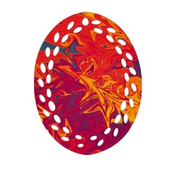 Colors Ornament (oval Filigree)