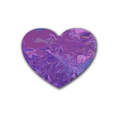 Colors Rubber Coaster (Heart) 
