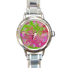 Colors Round Italian Charm Watch