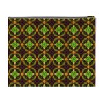 Kiwi Like Pattern Cosmetic Bag (XL) Back