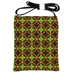 Kiwi Like Pattern Shoulder Sling Bags