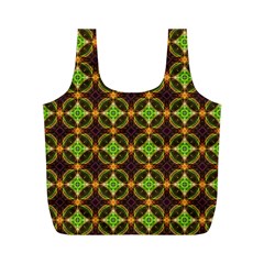 Kiwi Like Pattern Full Print Recycle Bags (M) 