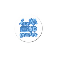 Love Knows No Gender Golf Ball Marker