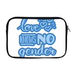 Love Knows No Gender Apple Macbook Pro 17  Zipper Case