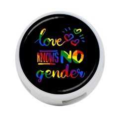 Love Knows No Gender 4-port Usb Hub (one Side) by Valentinaart