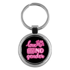 Love Knows No Gender Key Chains (round)  by Valentinaart