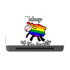 Rainbow Sheep Memory Card Reader With Cf by Valentinaart