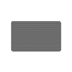 Lines Pattern Magnet (name Card)