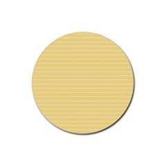 Lines Pattern Rubber Coaster (round) 