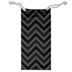 Zigzag  Pattern Jewelry Bag by Valentinaart