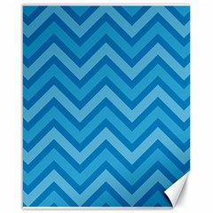 Zigzag  Pattern Canvas 16  X 20  