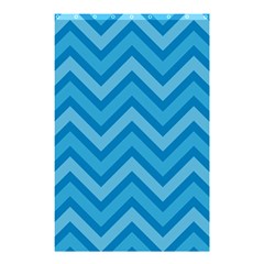 Zigzag  Pattern Shower Curtain 48  X 72  (small) 