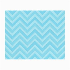 Zigzag  Pattern Small Glasses Cloth by Valentinaart