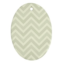 Zigzag  pattern Ornament (Oval)