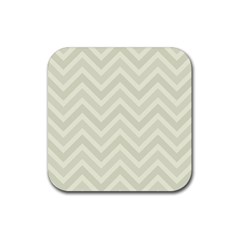 Zigzag  pattern Rubber Coaster (Square) 