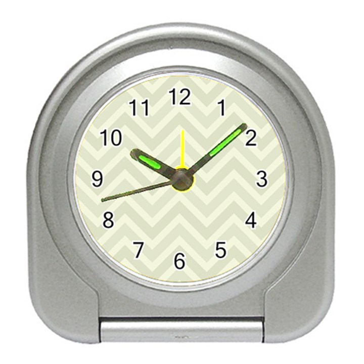 Zigzag  pattern Travel Alarm Clocks