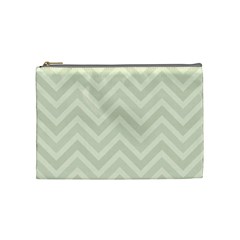 Zigzag  pattern Cosmetic Bag (Medium) 