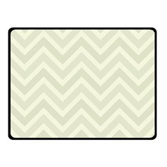 Zigzag  pattern Double Sided Fleece Blanket (Small) 