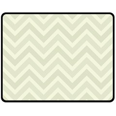 Zigzag  pattern Double Sided Fleece Blanket (Medium) 