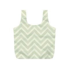 Zigzag  pattern Full Print Recycle Bags (S) 