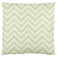 Zigzag  pattern Large Flano Cushion Case (Two Sides)