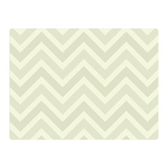 Zigzag  pattern Double Sided Flano Blanket (Mini) 