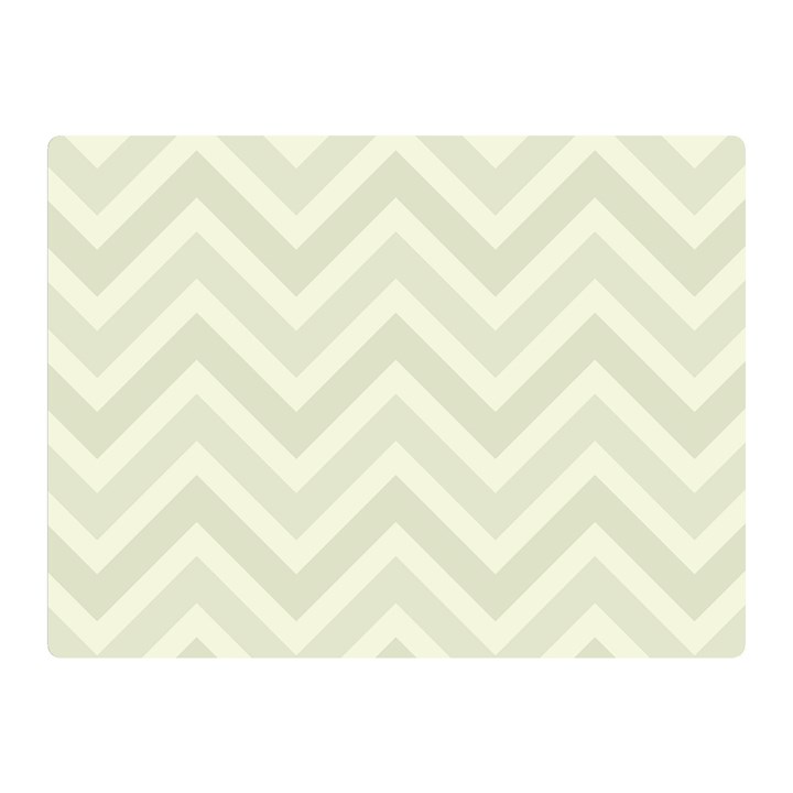 Zigzag  pattern Double Sided Flano Blanket (Mini) 