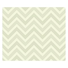 Zigzag  pattern Double Sided Flano Blanket (Small) 