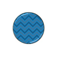 Zigzag  pattern Hat Clip Ball Marker (10 pack)