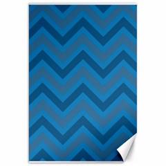 Zigzag  pattern Canvas 20  x 30  