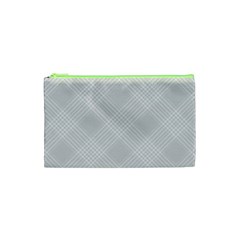 Zigzag  Pattern Cosmetic Bag (xs) by Valentinaart