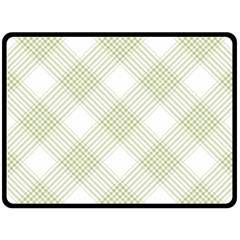 Zigzag  Pattern Double Sided Fleece Blanket (large) 