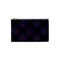 Zigzag Pattern Cosmetic Bag (small)  by Valentinaart